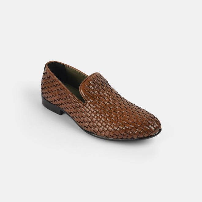 Mochi Men Tan Formal Moccasin (SKU: 19-622-23-40)