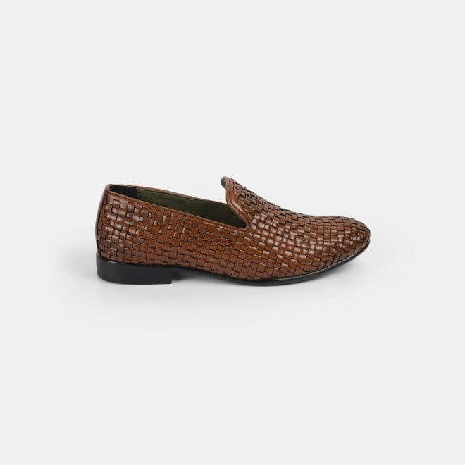 Mochi Men Tan Formal Moccasin (SKU: 19-622-23-40)