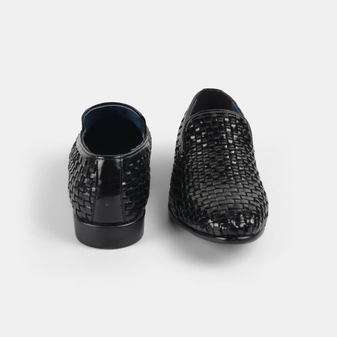 Mochi Men Black Formal Moccasin (SKU: 19-622-11-40)