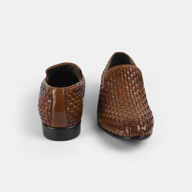 Mochi Men Tan Formal Moccasin (SKU: 19-622-23-40)