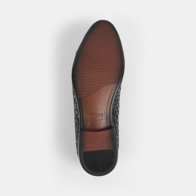 Mochi Men Black Formal Moccasin (SKU: 19-622-11-40)
