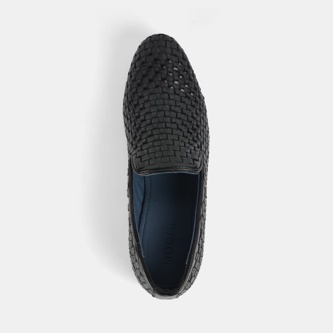 Mochi Men Black Formal Moccasin (SKU: 19-622-11-40)