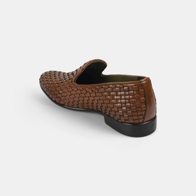 Mochi Men Tan Formal Moccasin (SKU: 19-622-23-40)