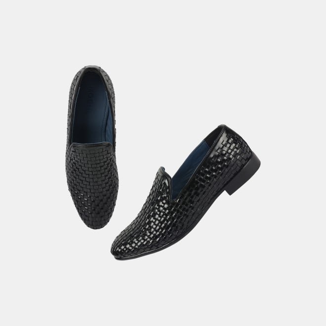 Mochi Men Black Formal Moccasin (SKU: 19-622-11-40)