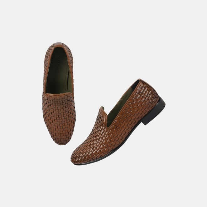 Mochi Men Tan Formal Moccasin (SKU: 19-622-23-40)