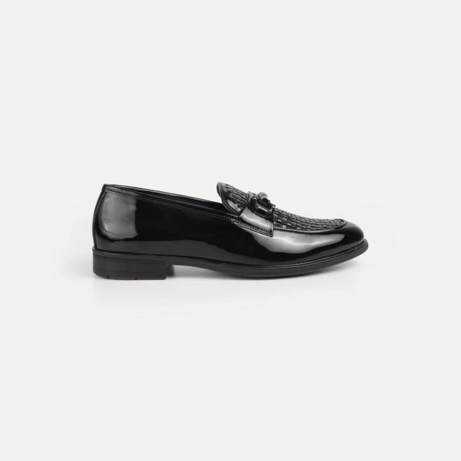 Mochi Men Black Formal Slip Ons (SKU: 19-624-11-41)