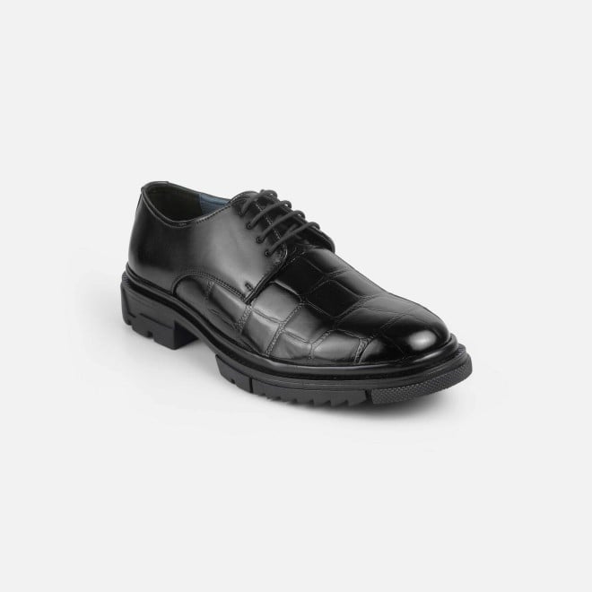 Mochi Men Black Formal Lace Ups (SKU: 19-625-11-41)