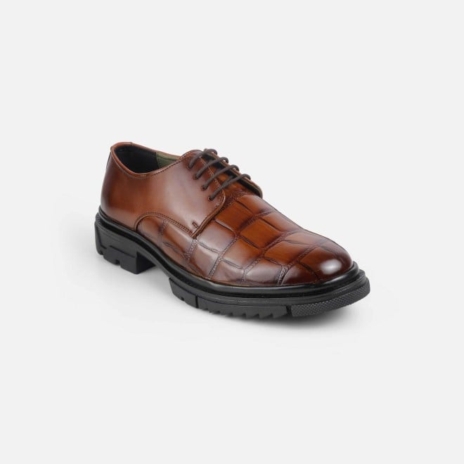 Mochi Men Tan Formal Lace Ups (SKU: 19-625-23-41)