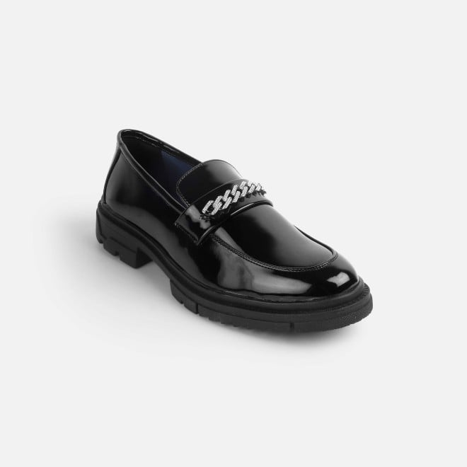 Mochi Men Black Party Moccasin (SKU: 19-627-11-40)