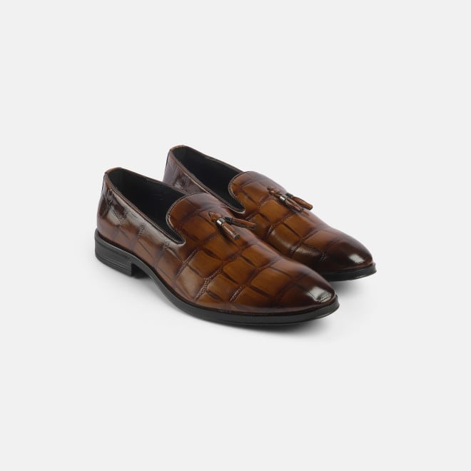 Mochi Men Tan Party Moccasin (SKU: 19-628-23-40)