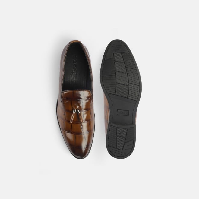 Mochi Men Tan Party Moccasin (SKU: 19-628-23-40)