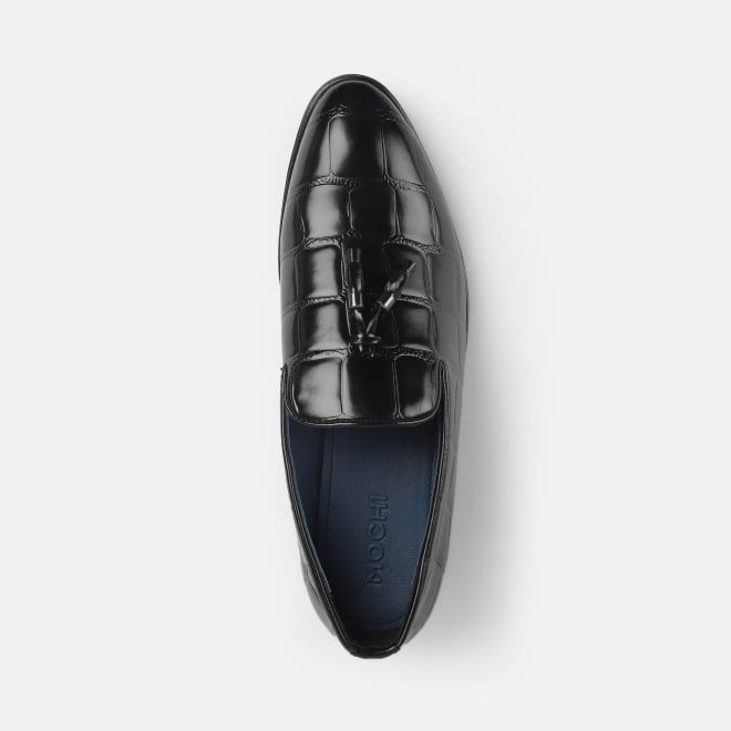 Mochi Men Black Party Moccasin (SKU: 19-628-11-40)