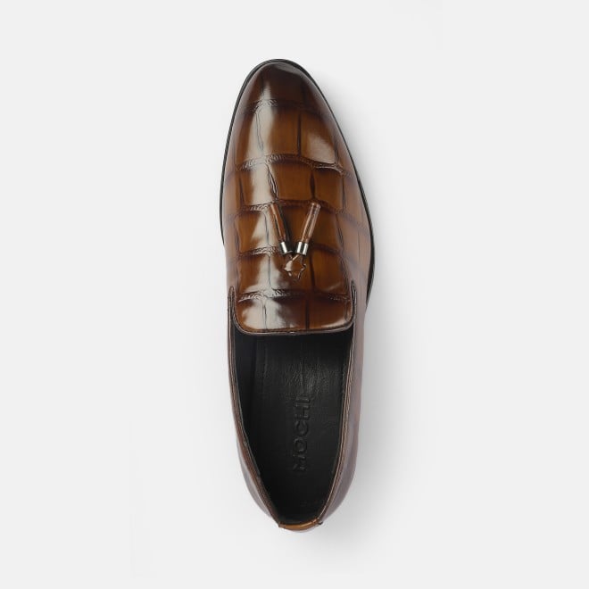 Mochi Men Tan Party Moccasin (SKU: 19-628-23-40)