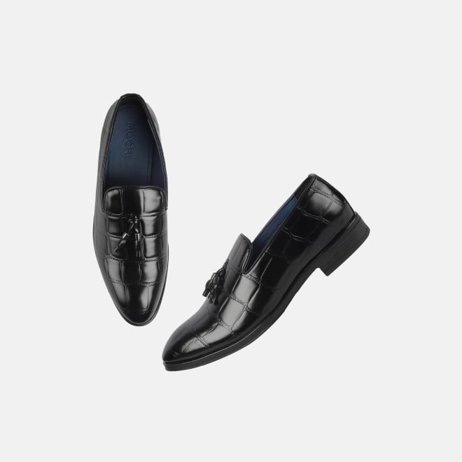 Mochi Men Black Party Moccasin (SKU: 19-628-11-40)