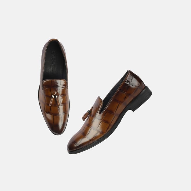 Mochi Men Tan Party Moccasin (SKU: 19-628-23-40)