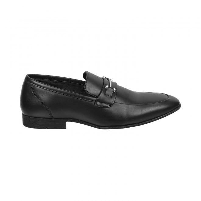 Mochi Men Black Formal Moccasin (SKU: 19-63-11-40)