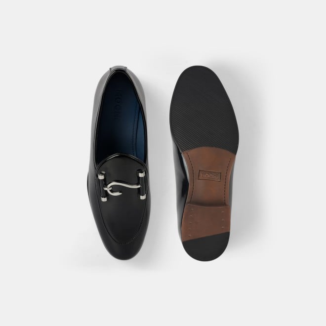 Mochi Men Black Party Moccasin (SKU: 19-633-11-40)