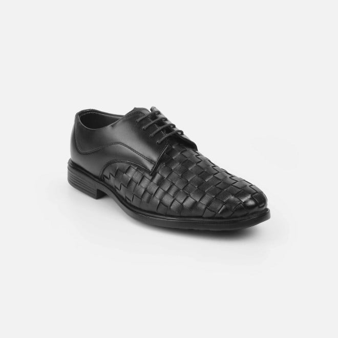 Mochi Men Black Formal Lace Ups (SKU: 19-634-11-40)
