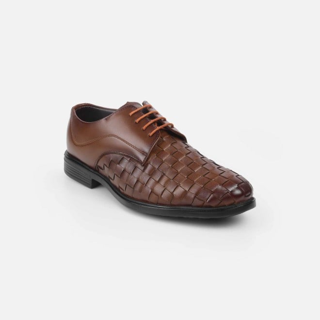 Mochi Men Tan Formal Lace Ups (SKU: 19-634-23-40)