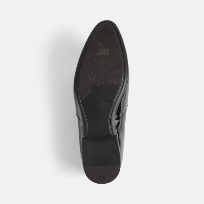 Mochi Men Black-Gold Party Moccasin (SKU: 19-6340-79-40)