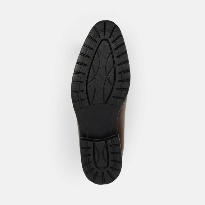 Mochi Men Brown Formal Lace Ups (SKU: 19-635-12-40)