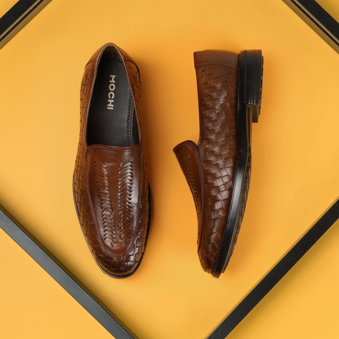 Mochi Men Tan Party Moccasin (SKU: 19-636-23-40)