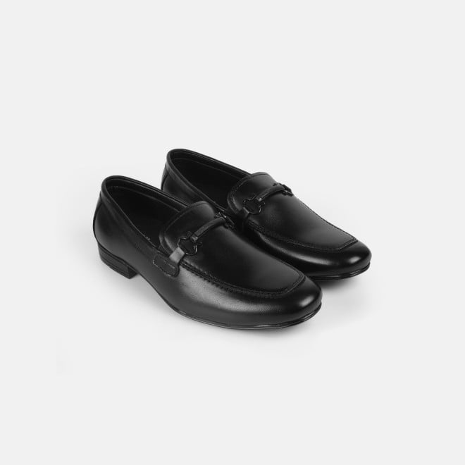 Mochi Men Black Formal Moccasin (SKU: 19-637-11-40)