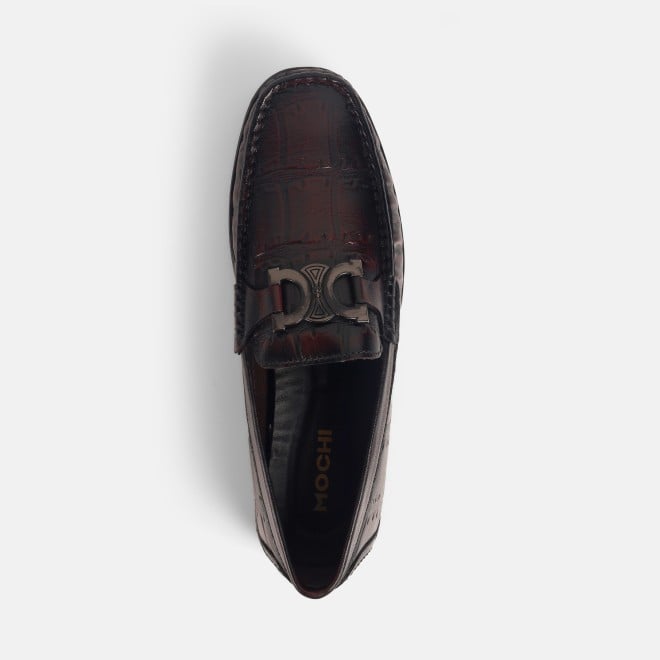 Mochi Men Maroon Casual Loafers (SKU: 19-638-44-40)