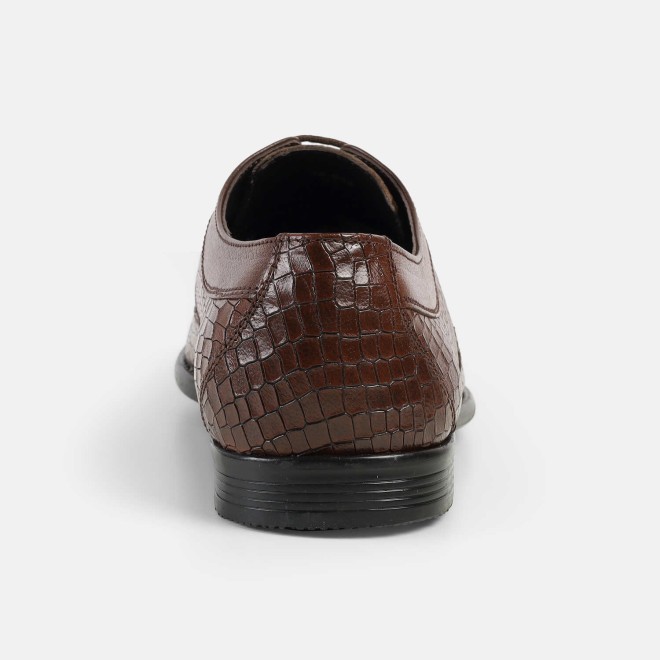 Mochi Men Maroon Formal Lace Ups (SKU: 19-639-44-40)