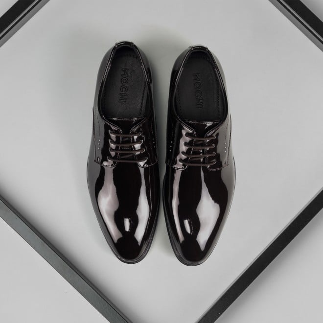 Mochi Men Maroon Party Lace Up