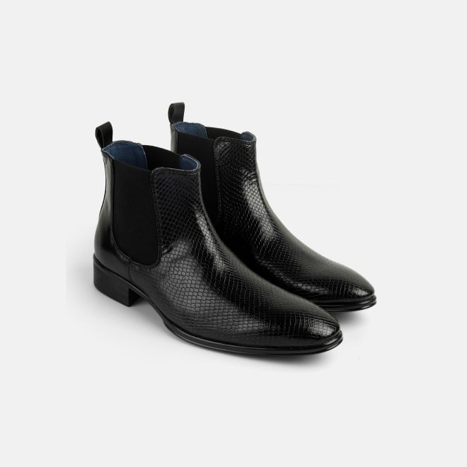 Mochi Men Black Party Boots (SKU: 19-643-11-40)