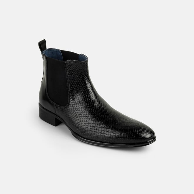 Mochi Men Black Party Boots (SKU: 19-643-11-40)