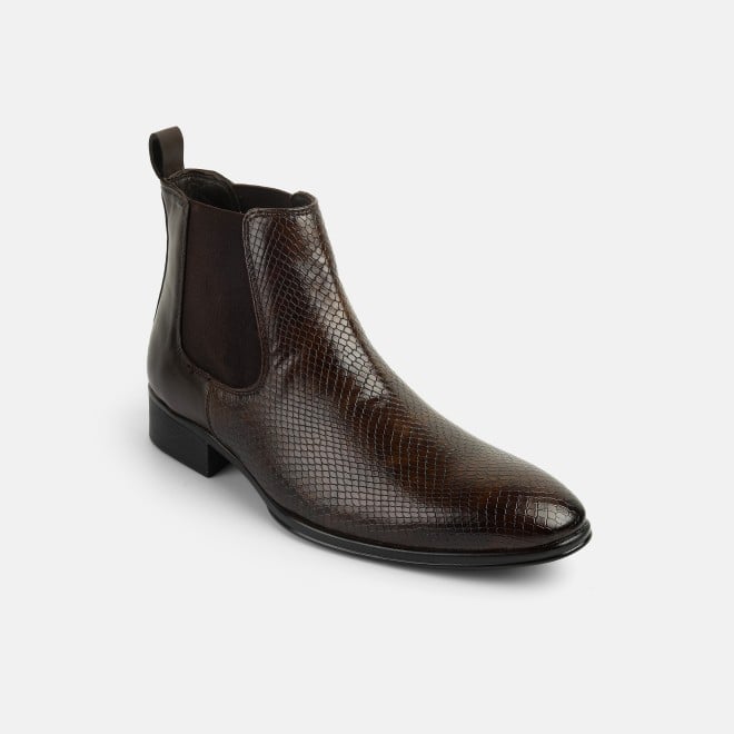 Mochi Men Brown Party Boots (SKU: 19-643-12-40)