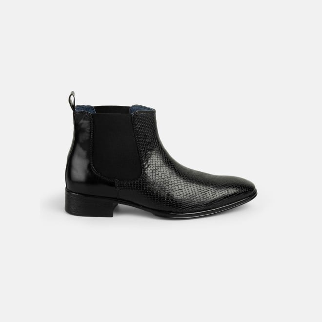 Mochi Men Black Party Boots (SKU: 19-643-11-40)