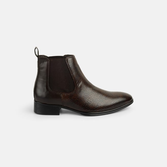 Mochi Men Brown Party Boots (SKU: 19-643-12-40)