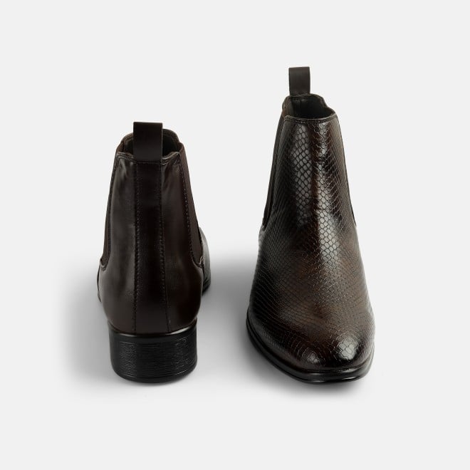Mochi Men Brown Party Boots (SKU: 19-643-12-40)