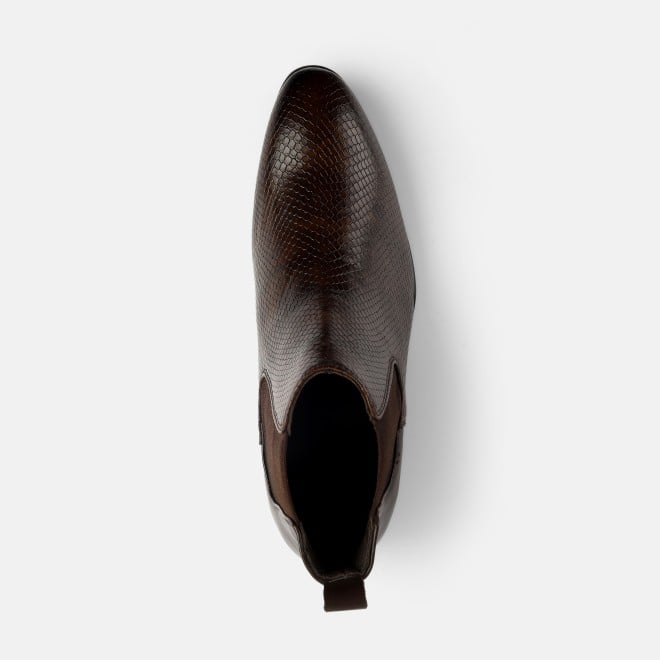 Mochi Men Brown Party Boots (SKU: 19-643-12-40)