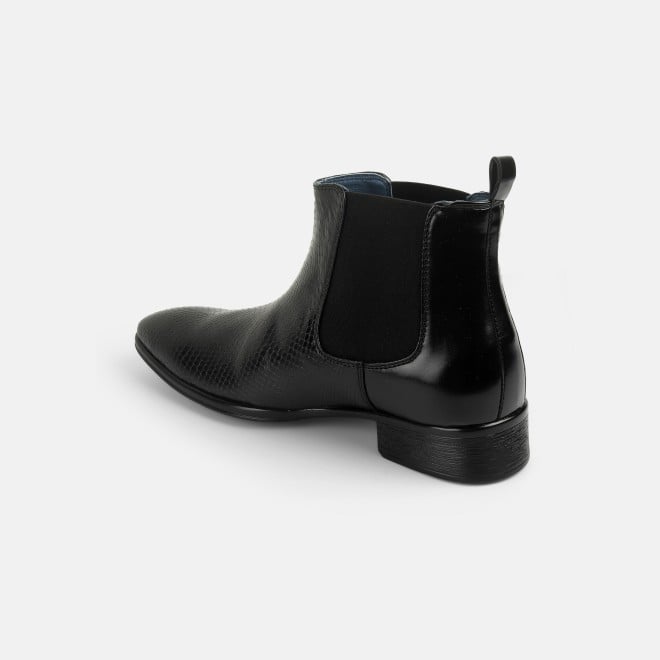 Mochi Men Black Party Boots (SKU: 19-643-11-40)