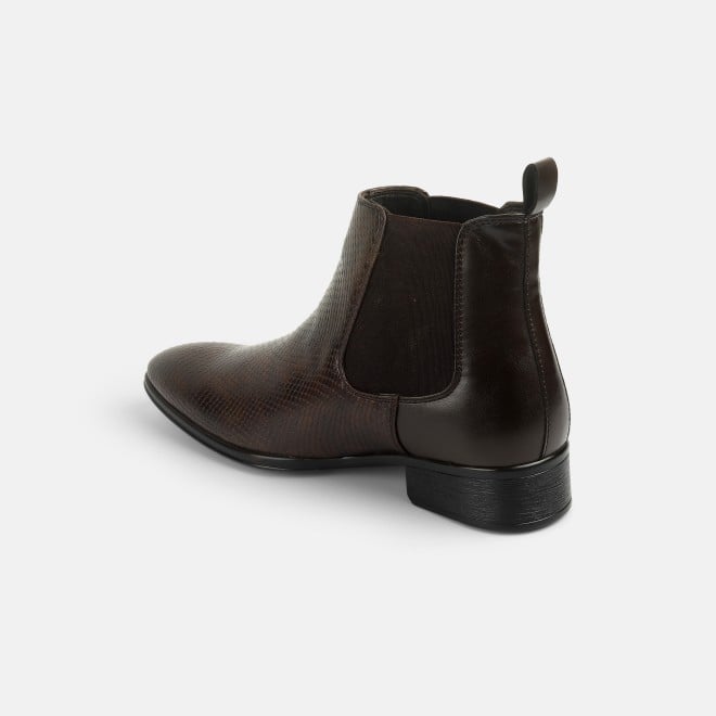 Mochi Men Brown Party Boots (SKU: 19-643-12-40)