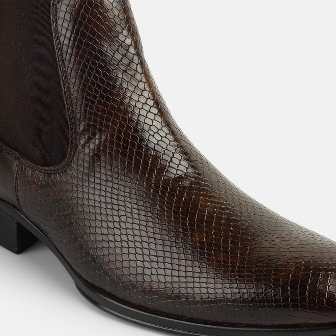 Mochi Men Brown Party Boots (SKU: 19-643-12-40)