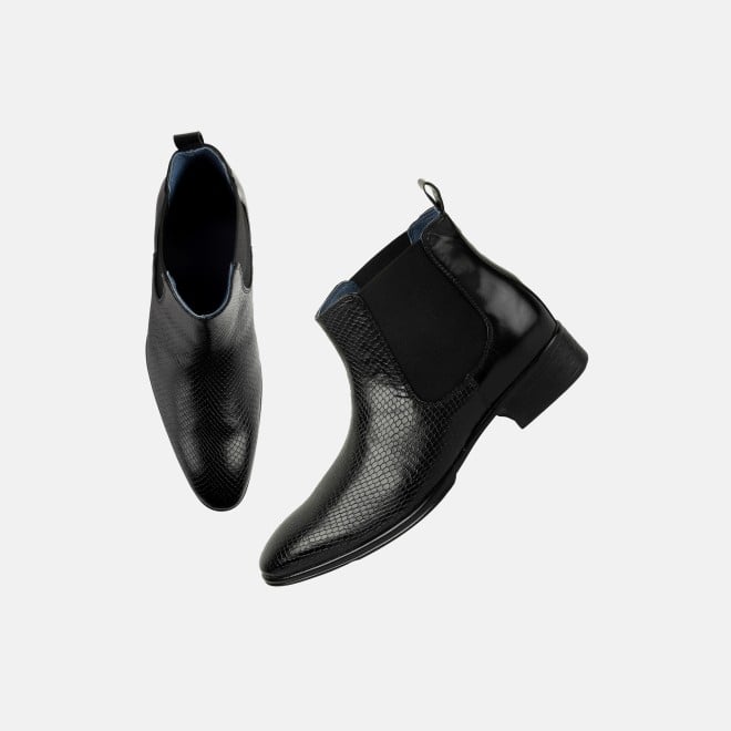 Mochi Men Black Party Boots (SKU: 19-643-11-40)