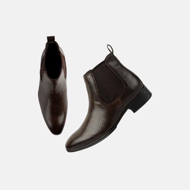 Mochi Men Brown Party Boots (SKU: 19-643-12-40)