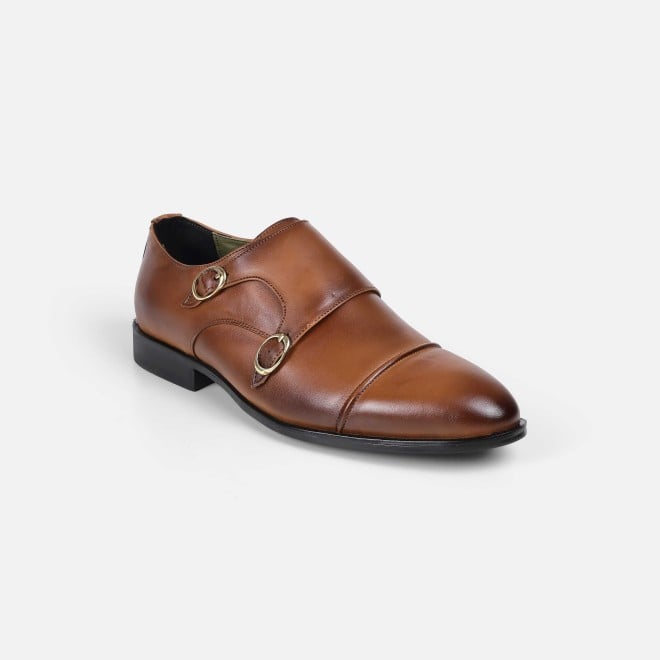 Mochi Men Tan Formal Moccasin