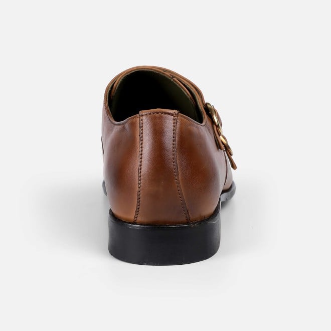 Mochi Men Tan Formal Moccasin (SKU: 19-644-23-40)