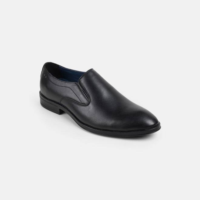 Mochi Men Black Formal Moccasin