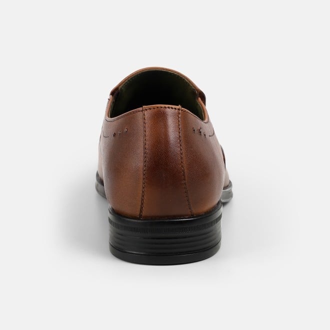 Mochi Men Tan Formal Moccasin (SKU: 19-645-23-40)