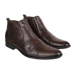 Men Brown Formal Boots