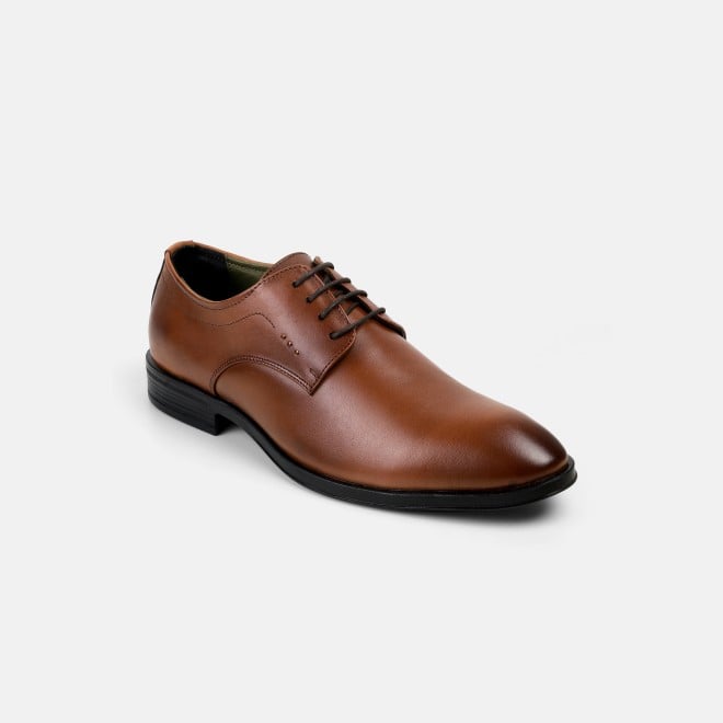 Mochi Men Tan Formal Lace Up