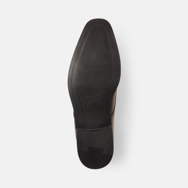 Mochi Men Brown Formal Lace Ups (SKU: 19-650-12-40)
