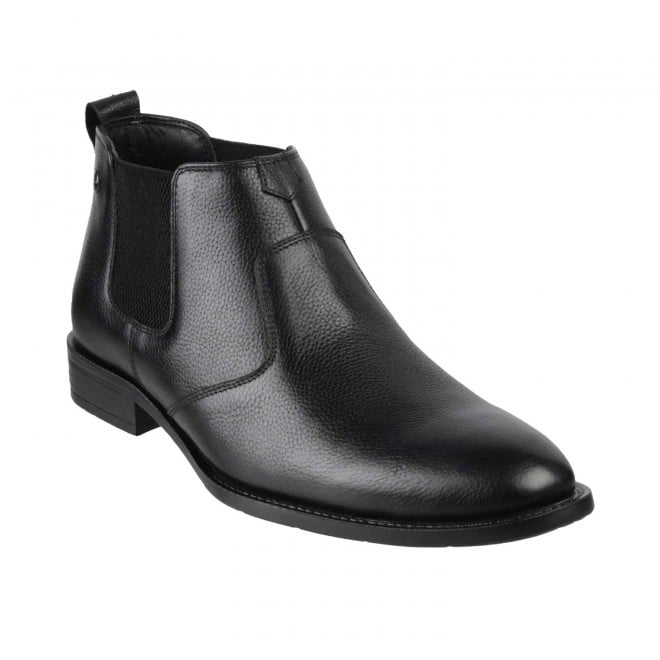 Buy Mochi Men Black Formal Boots Online | SKU: 19-6525-11-40 – Mochi Shoes